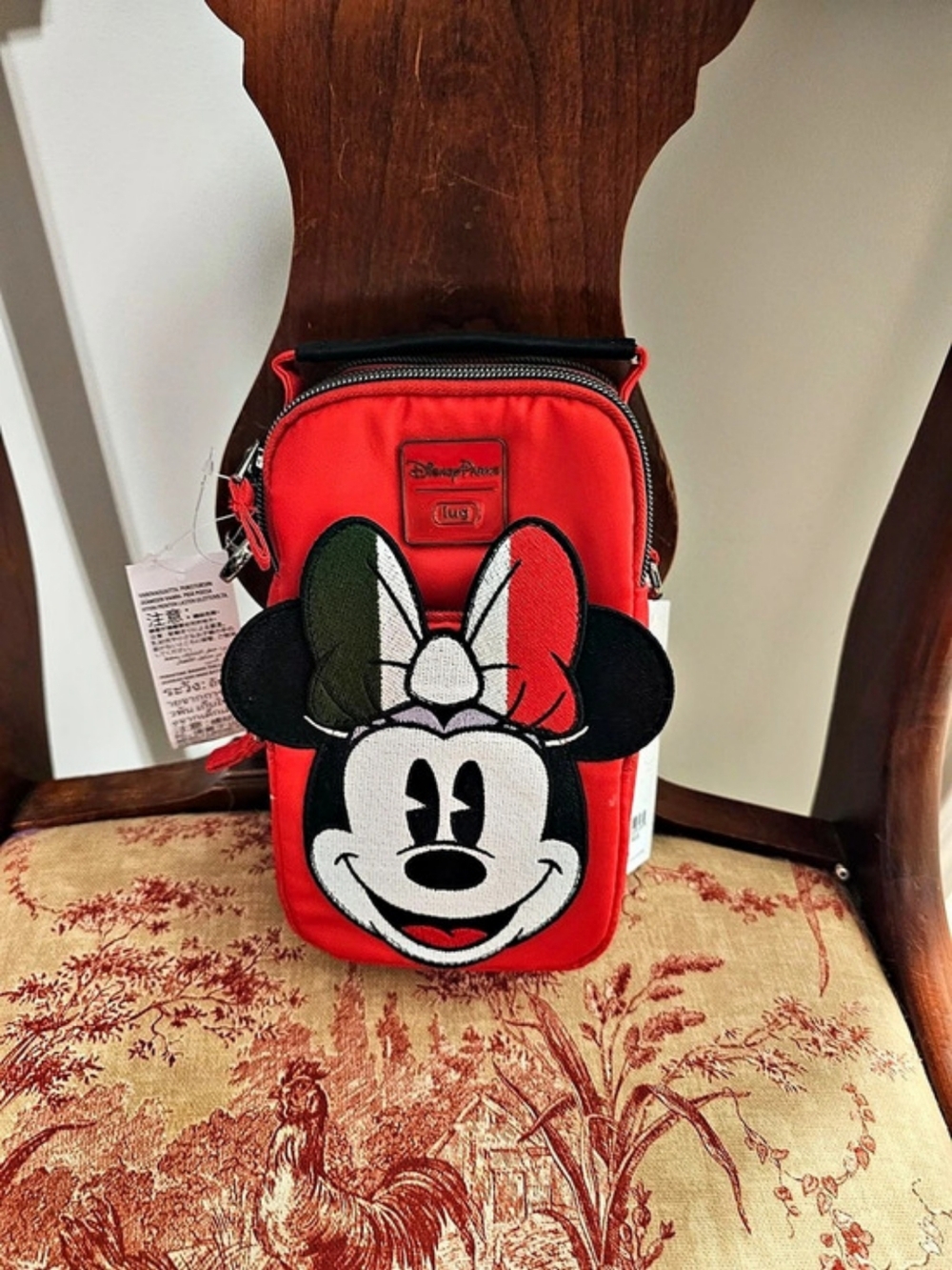 Lug Disney Minnie Mouse La Vita È Bella Mini Bag Minnie Mouse Mini Bag Red NWT